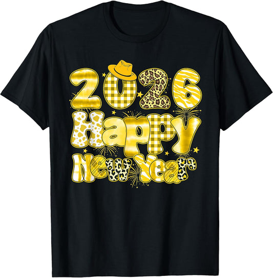 Funny Family Matching New Year Women Girl Tees