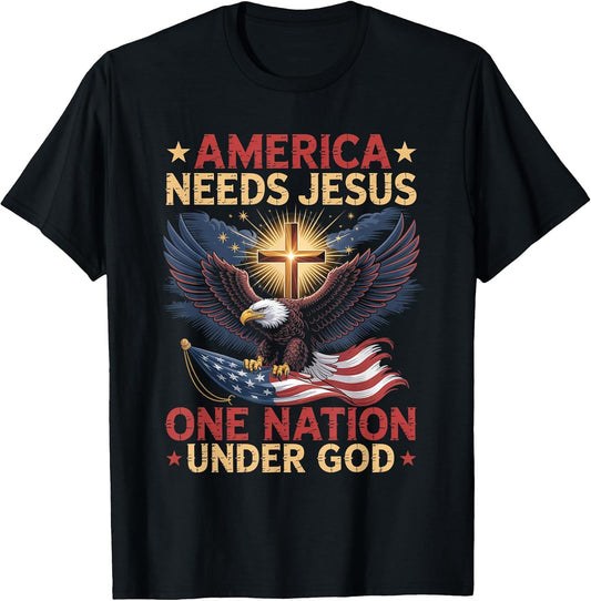 America Needs Jesus Shirt