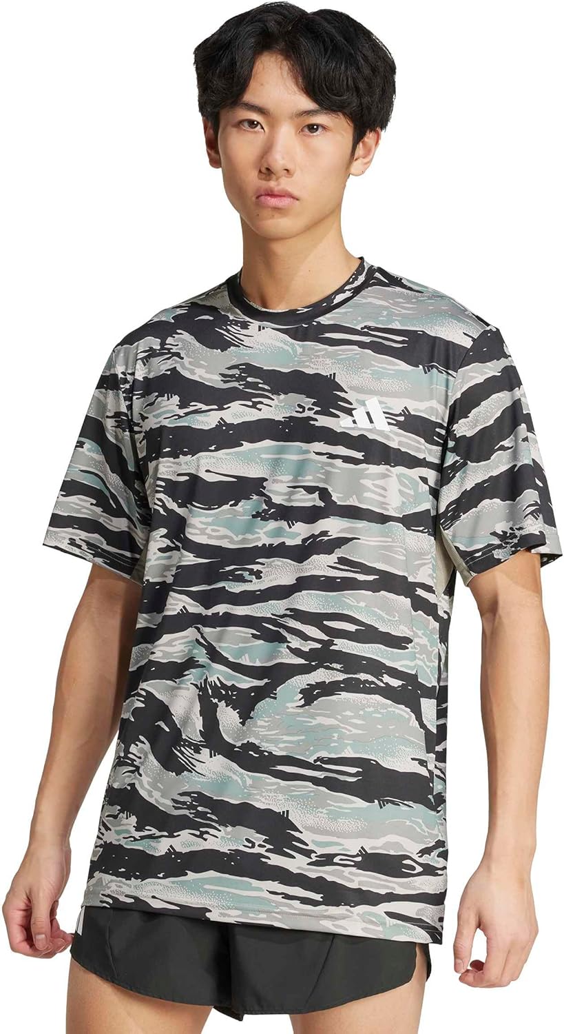 Men's Train Essentials Camouflage All Over Printed T-Shirt