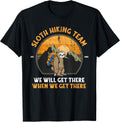 Sloth Hiking Team Shirt Store