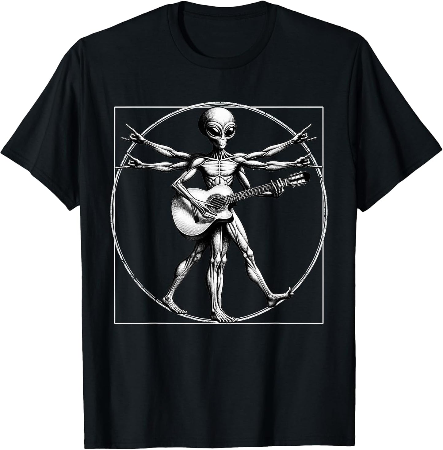 Guitar Player Rocker Musicians da Vinci Concert BD
