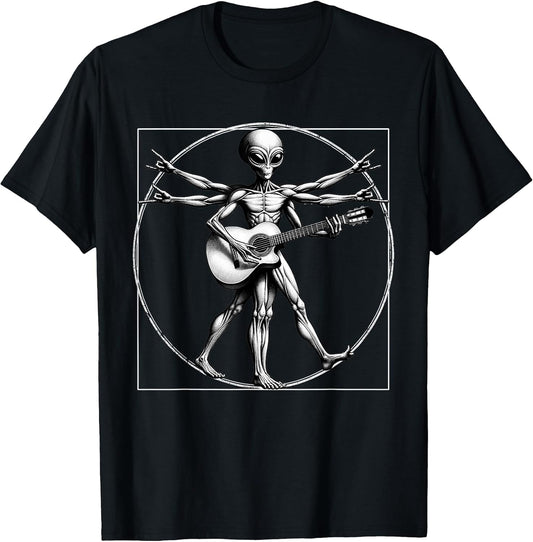 Guitar Player Rocker Musicians da Vinci Concert BD