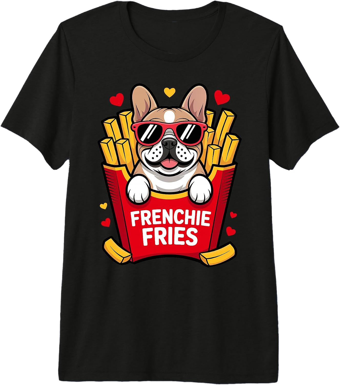 French Bulldog French Fries Food Vibes