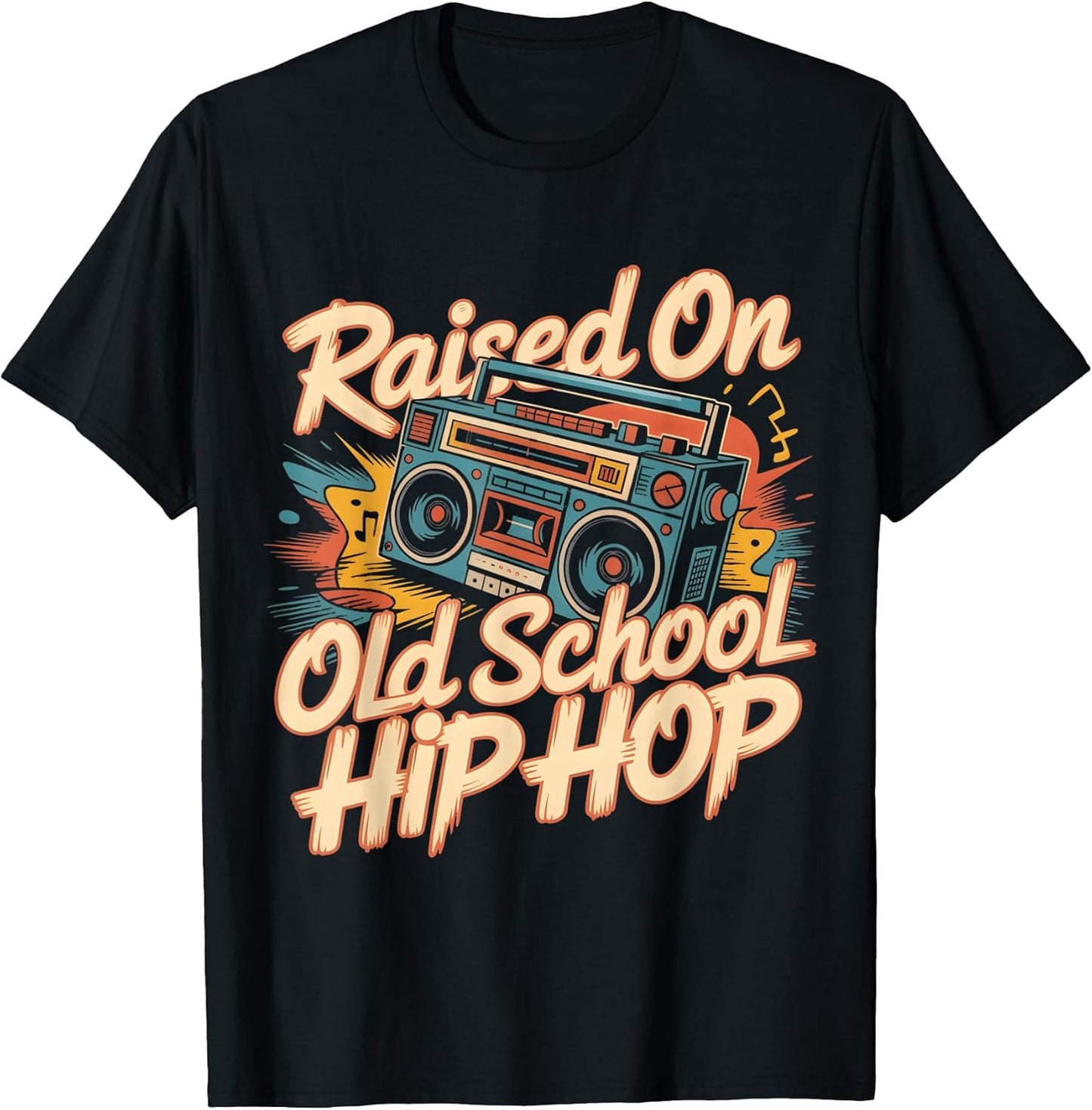 Old School Hip Hop Retro Boombox Dad Mom Music