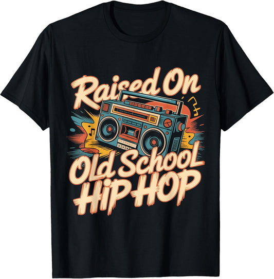 Old School Hip Hop Retro Boombox Dad Mom Music