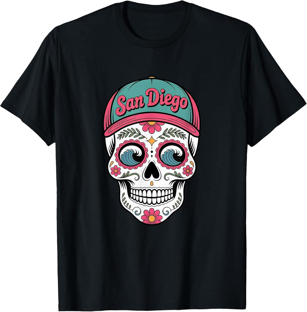 San Diego Mexican Sugar Skull Merch