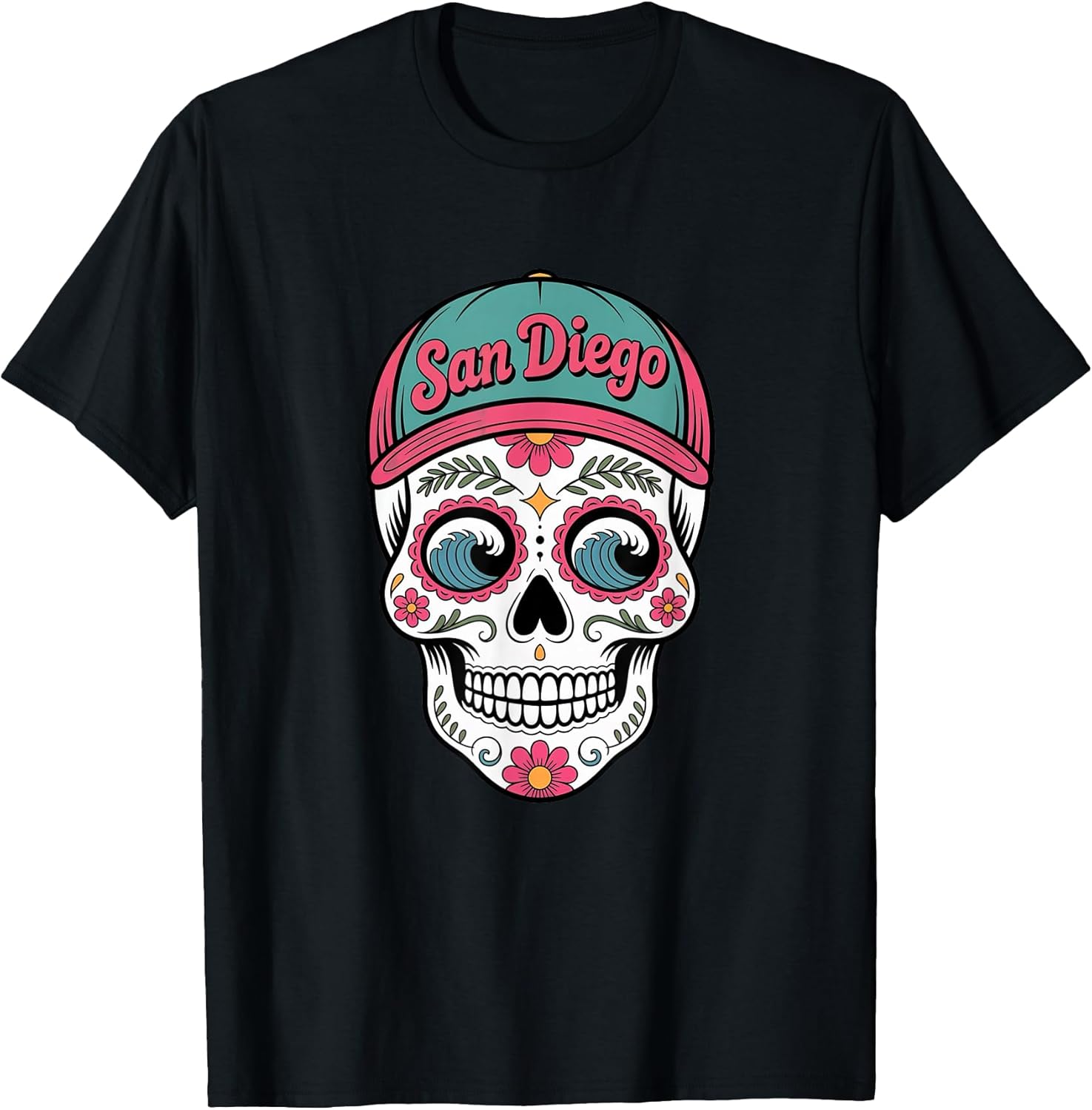 San Diego Mexican Sugar Skull Merch