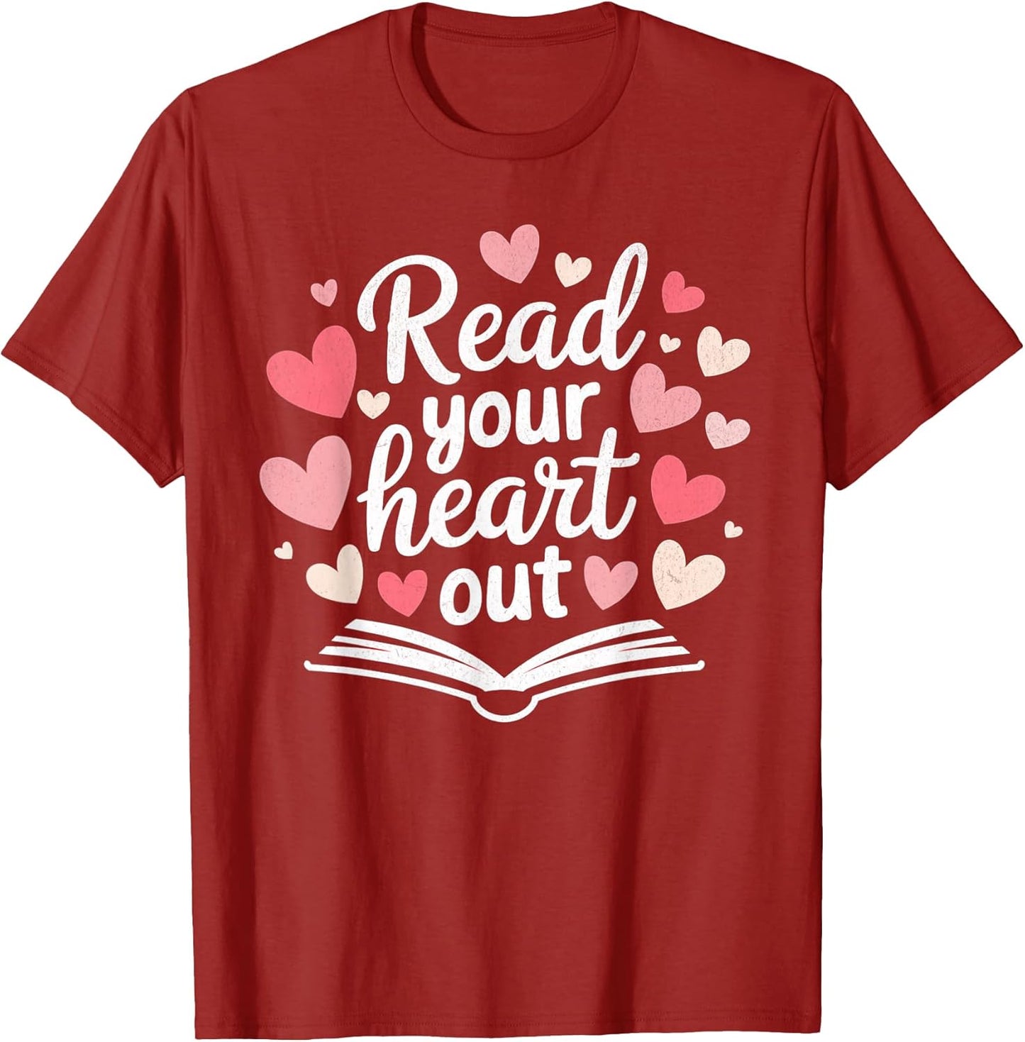 Read Your Heart Valentines Book Lover Men Women
