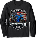 This Boy Loves Motorcycles Street USA Merch
