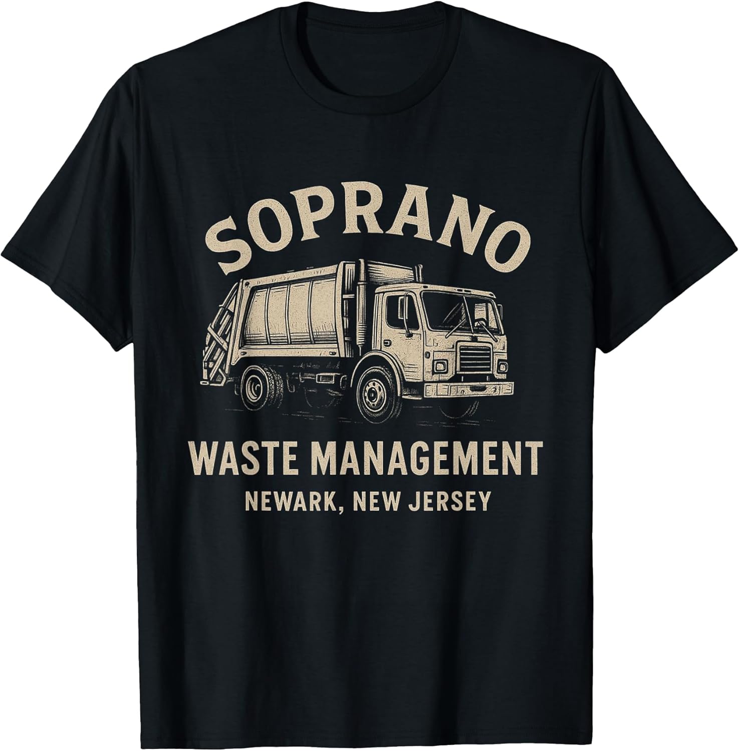 Retro Blue Collar Worker for Trash Truck Fans