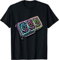 RGB Gaming Graphics Card Aesthetic GPU Video Gamer T-Shirt