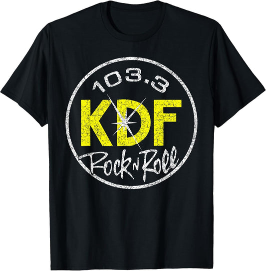Graphic 103 KDF Retro Music Rock & Roll Lover Gift
