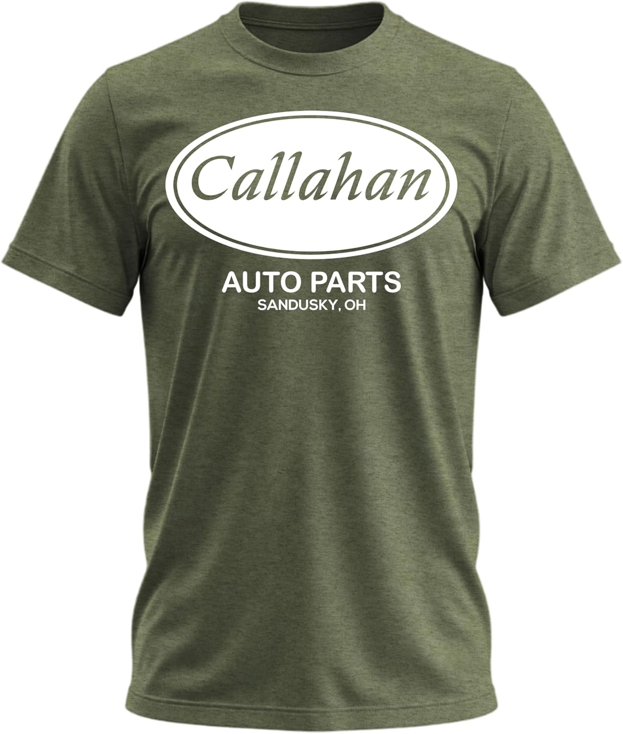 Callahan Auto Parts T-Shirt Funny Vintage Movie T Shirts Retro Classic Heather 80s Movie T Shirts for Men