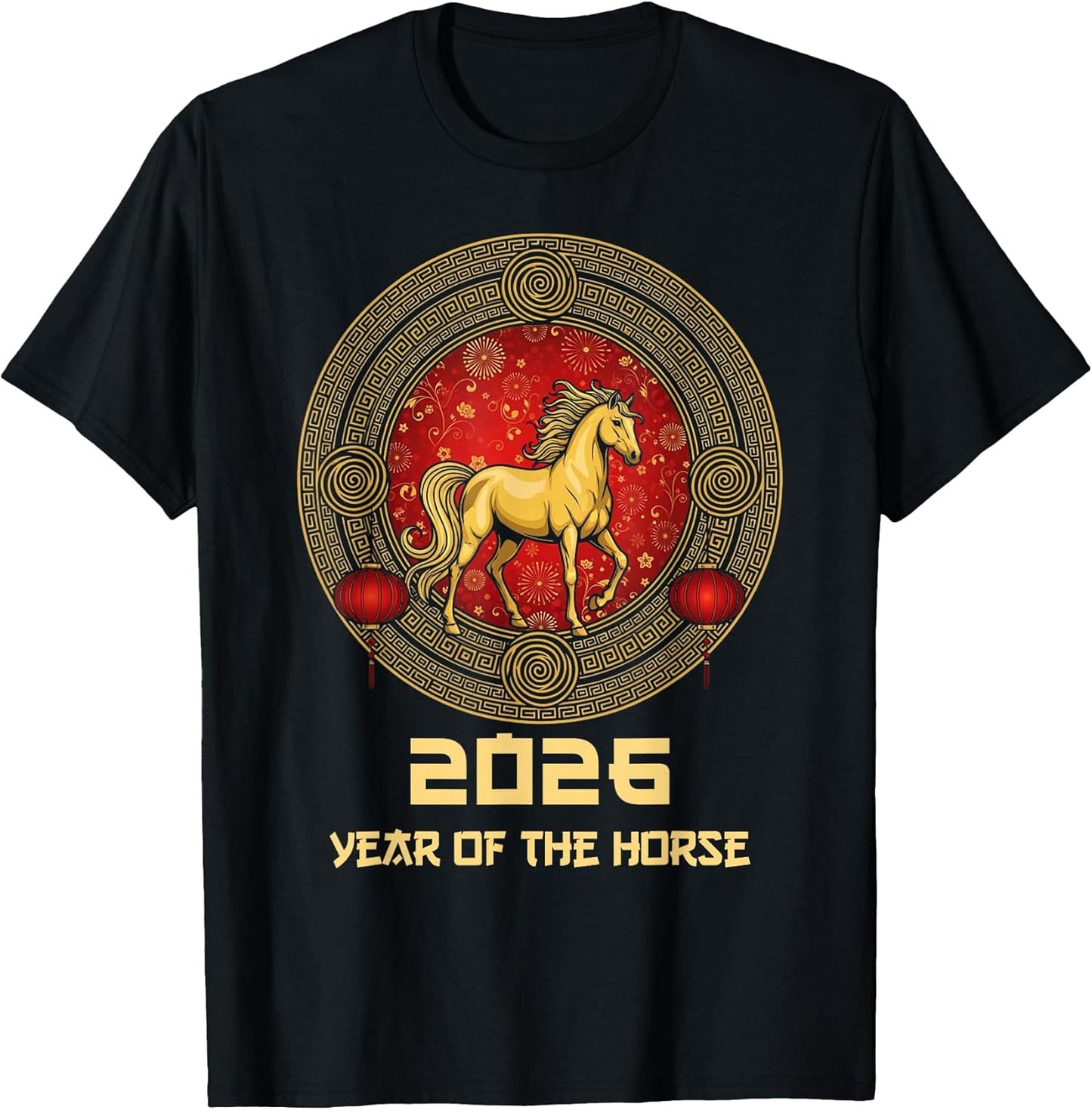 Happy Chinese Lunar New Year Horse 2026 Merch