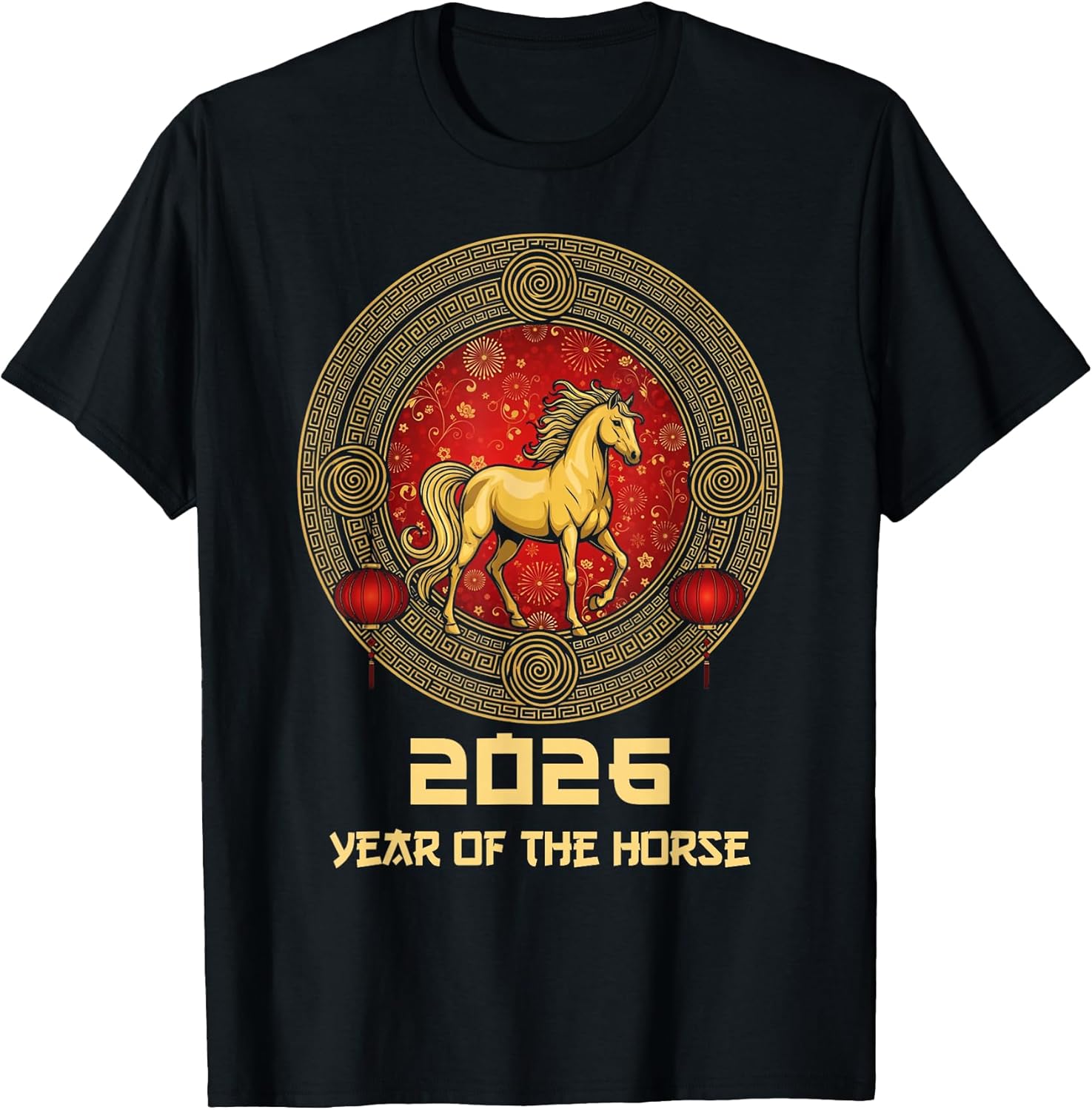 Happy Chinese Lunar New Year Horse 2026 Merch