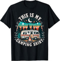 Camper Hiking Nature This Is My Camping Shirt