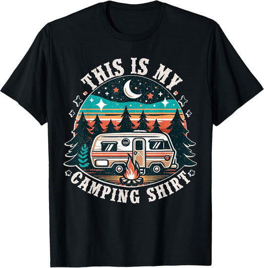 Camper Hiking Nature This Is My Camping Shirt