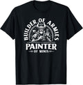 Painting Miniatures Role Playing Game Fantasy Warrior Minis T-Shirt