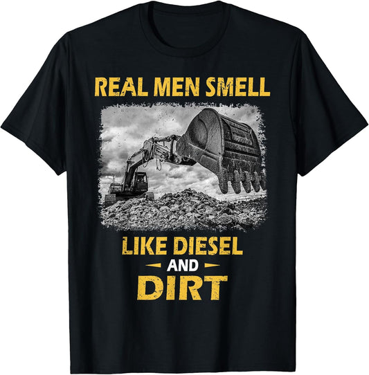 Funny Excavator Saying for Construction Excavator Lovers T-Shirt