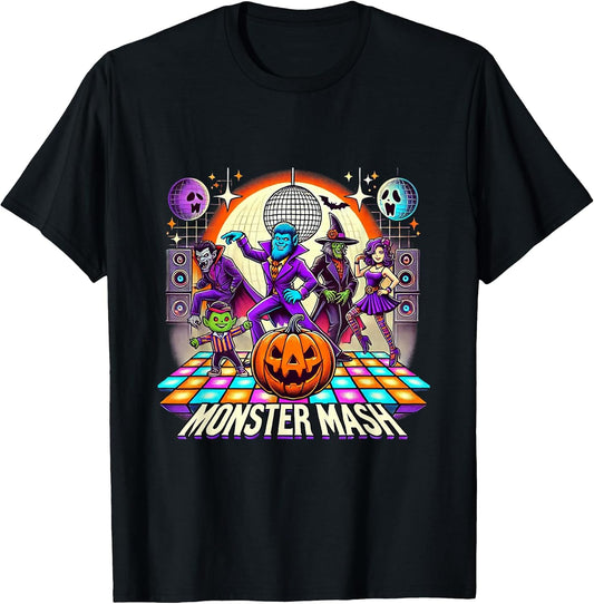 Monster Mash Vintage Ghost Halloween Funny