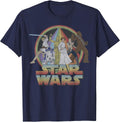 Rainbow Group Shot Vintage Poster T-Shirt