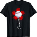 Flower Cincinnati Retro Baseball Lover Game Day