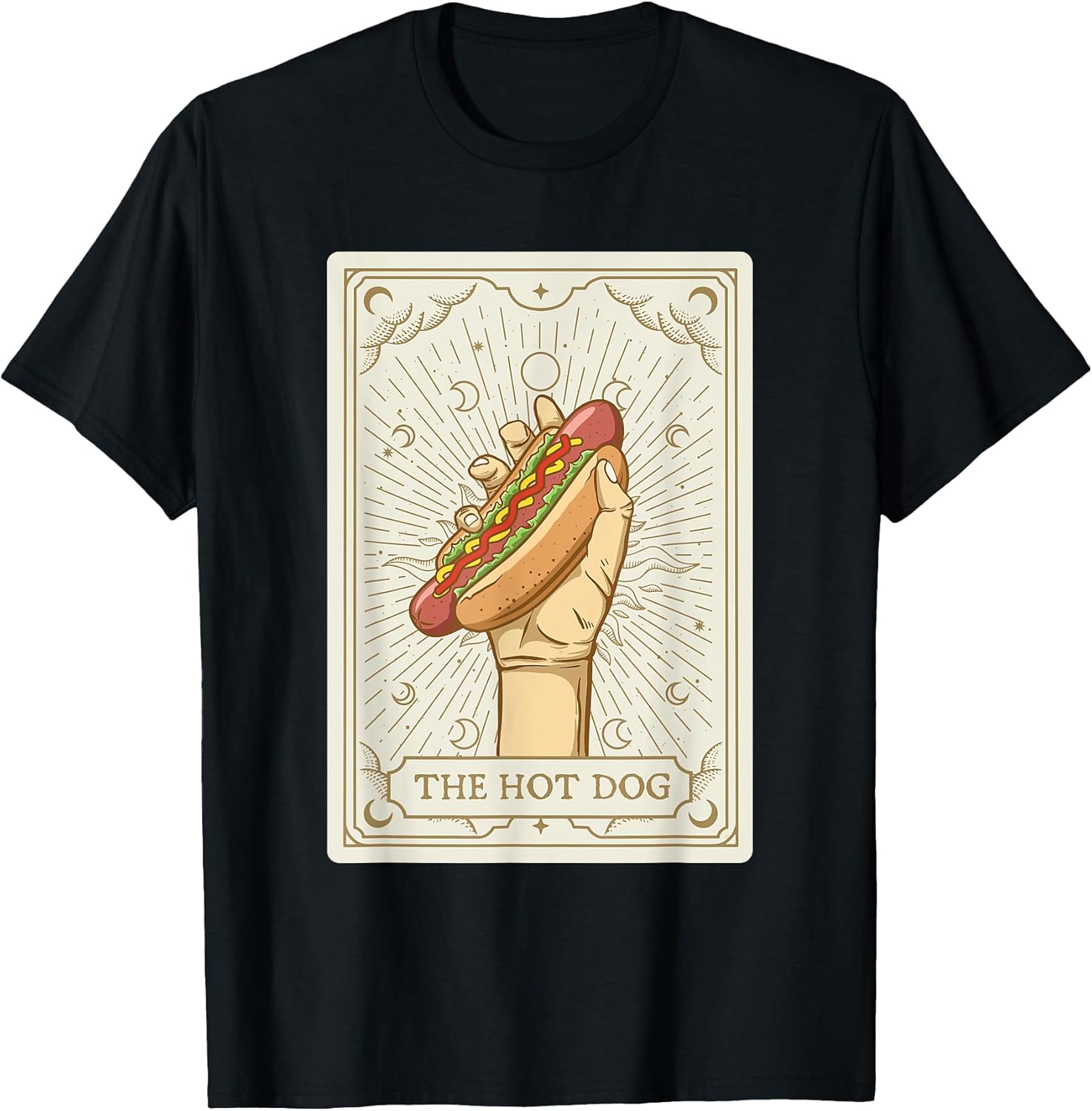 Hot Dog Tarot - Hot Dog Lover Fast Food Wiener Men Women Kids T-Shirt