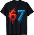 Six Seven Brainrot Meme Gaming 67 Tees & 6-7 Merch