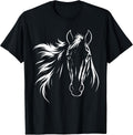 Elegant Horse Silhouette tee for Horse Lovers