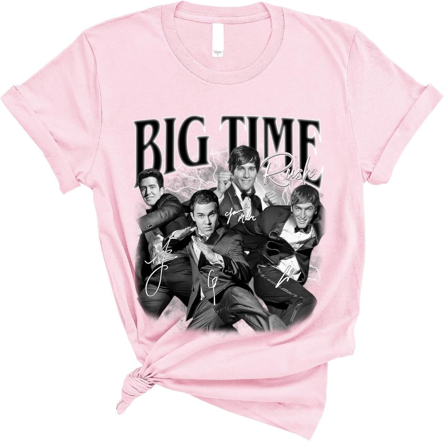 Big Concert Time Music Rusher T-Shirt, Rock and Pop Music Event Shirt, Band Tour Inspired Graphic Tee for Music Lovers