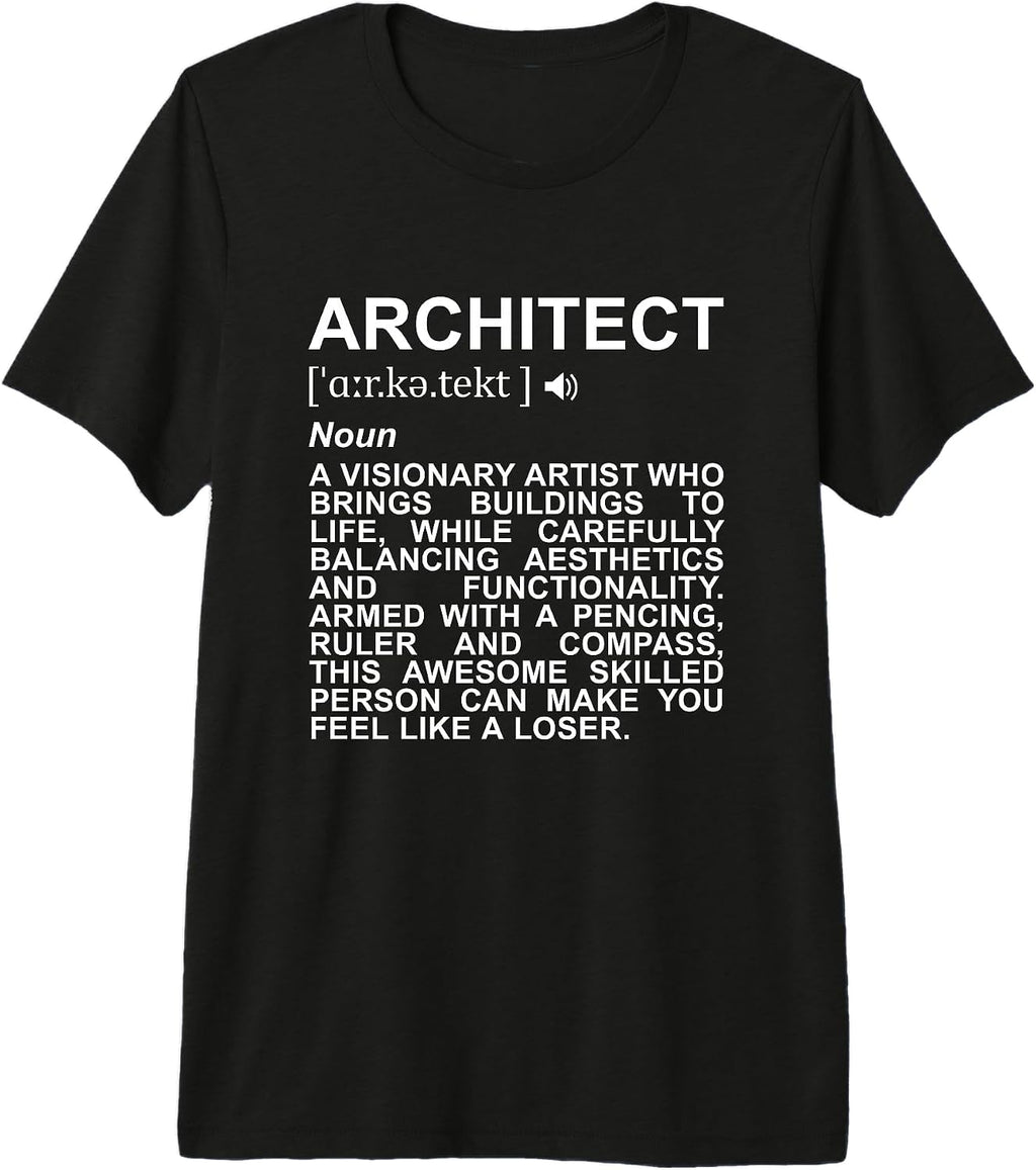 Funny Architect Graphic Shirts and Giveaways