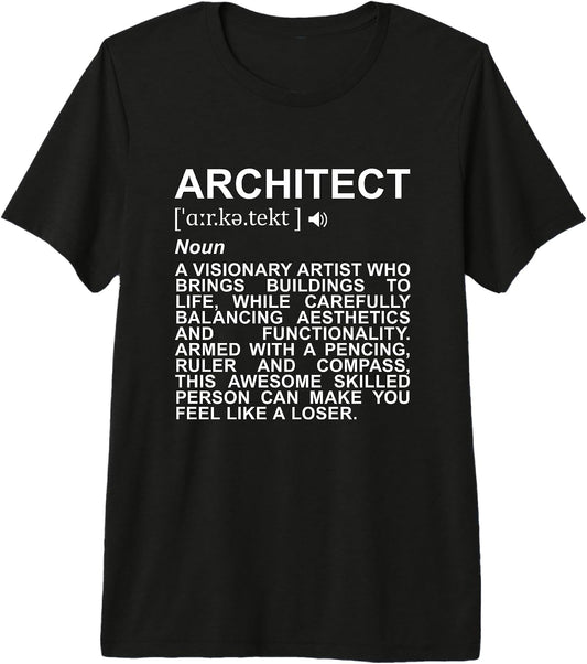 Funny Architect Graphic Shirts and Giveaways