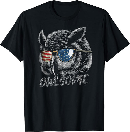Funny Patriotic Gift For Owl Lovers