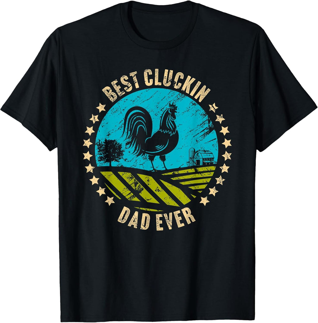 Funny Chicken Farmer for Dad Grandpa Papa