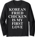 Cool Korean Fried Chicken Humor Quote Merch