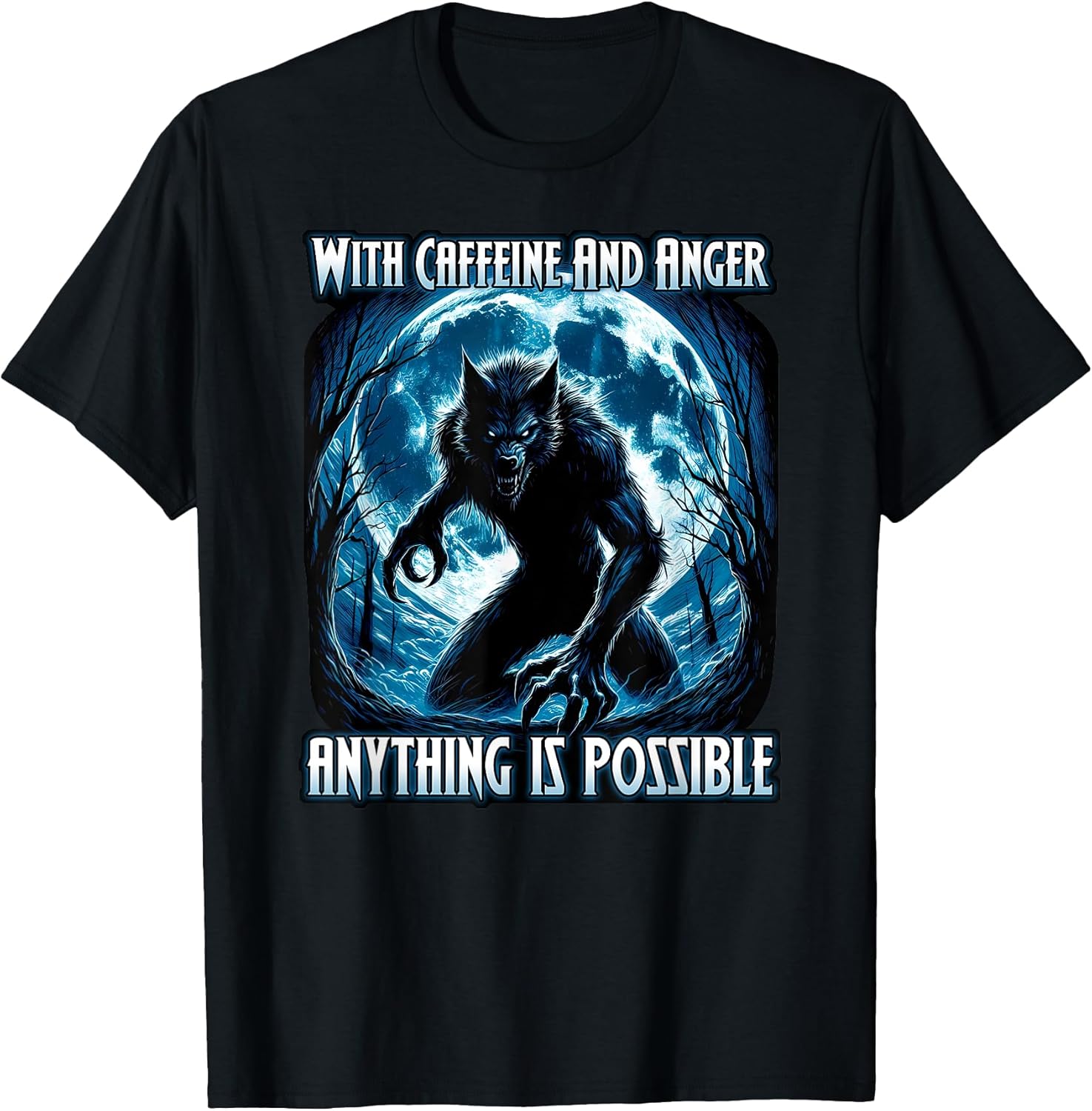 Funny alpha wolf meme werewolf cringe brainrot gag