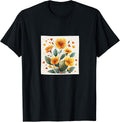 Primrose Flowers And Hearts Boho Style Merch