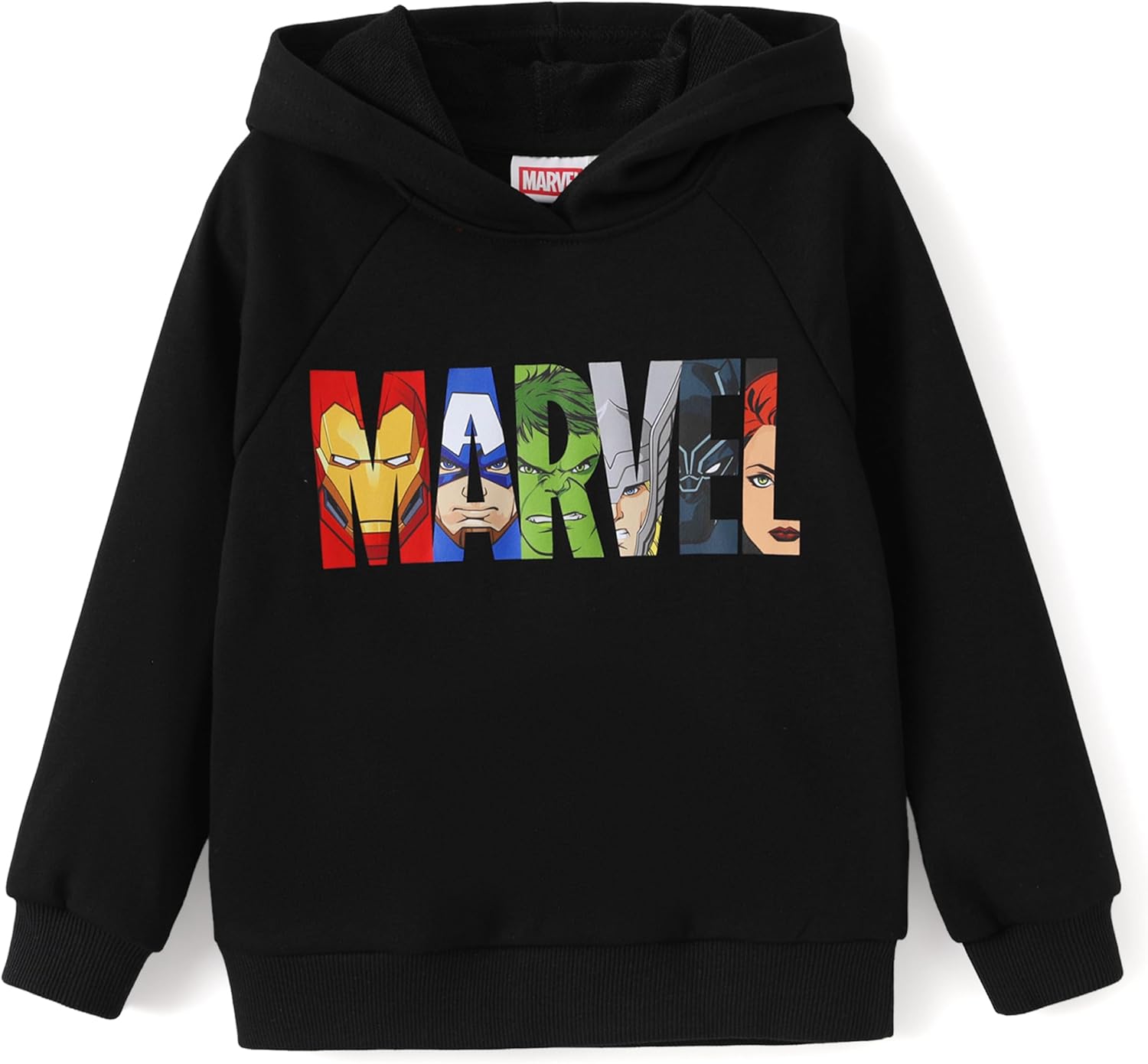 Avengers Spiderman Iron Man Captain America Venom Boy Girl Hoodie Graphic Sweatshirt Lightweight Cloth Pullover 2-9Y