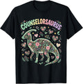 Counselor Appreciation Gifts Floral Dino Merch