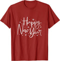 Festive NYE Party MAtching Pajamas Tees