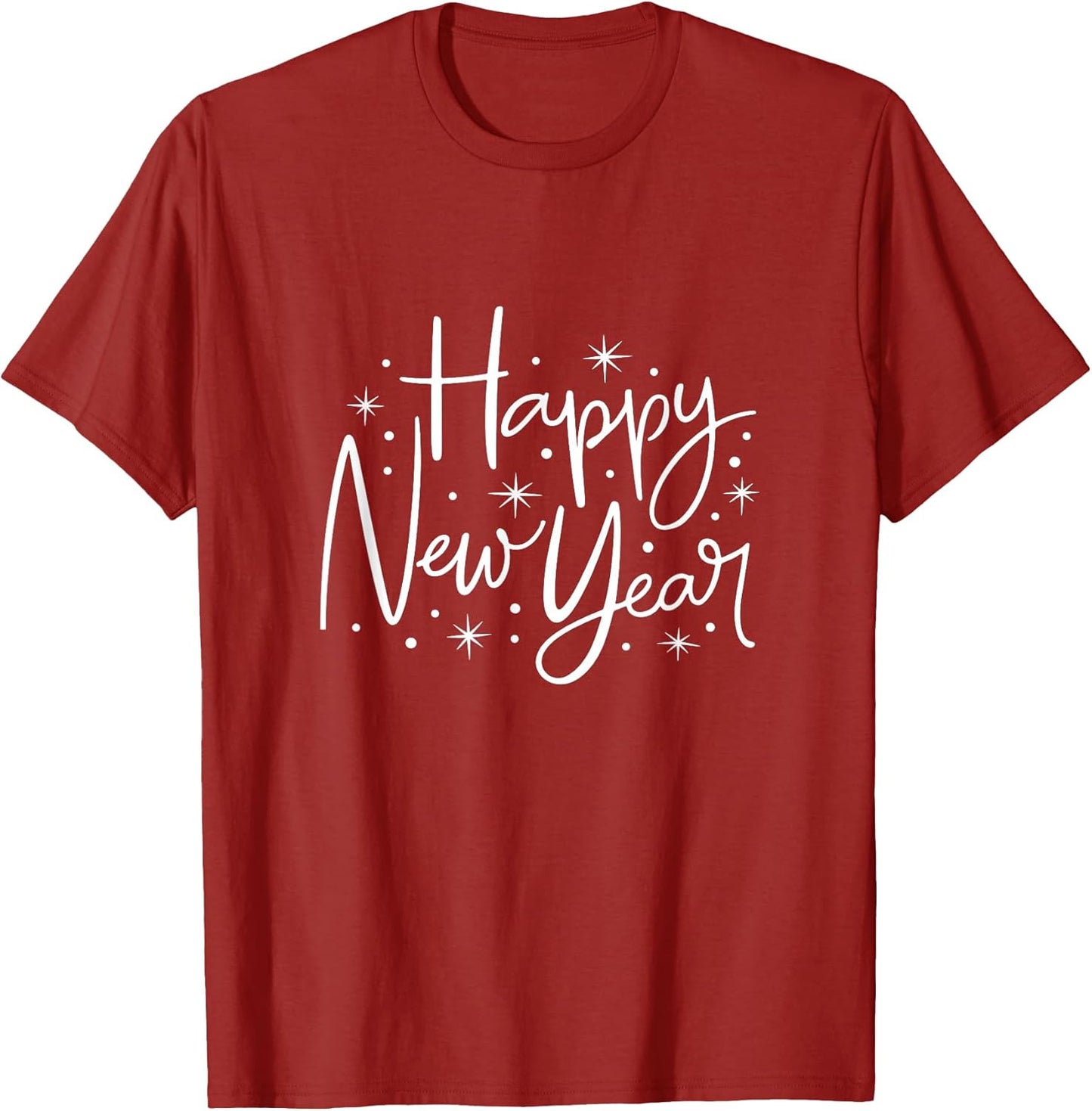 Festive NYE Party MAtching Pajamas Tees
