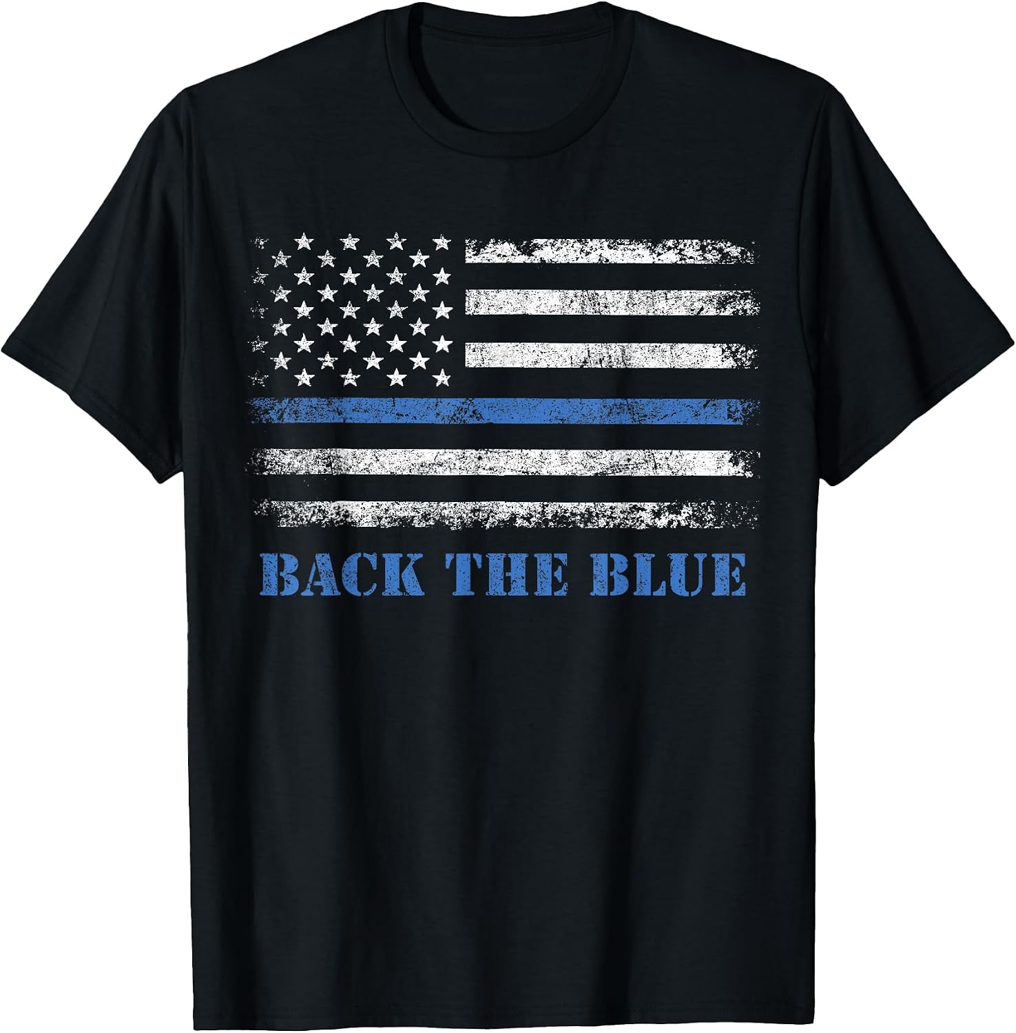 I Back the Blue American Flag co.