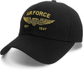 Air Force Hat for Men Husband Dad Comfortable Cotton Adjustable Warplane Air Force Veteran Gifts US Army Hat