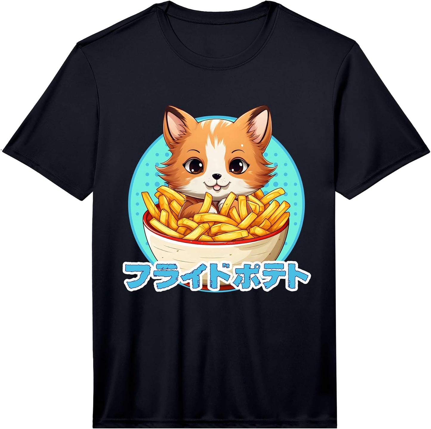 Fox & French Fries Tee for Teen Boys