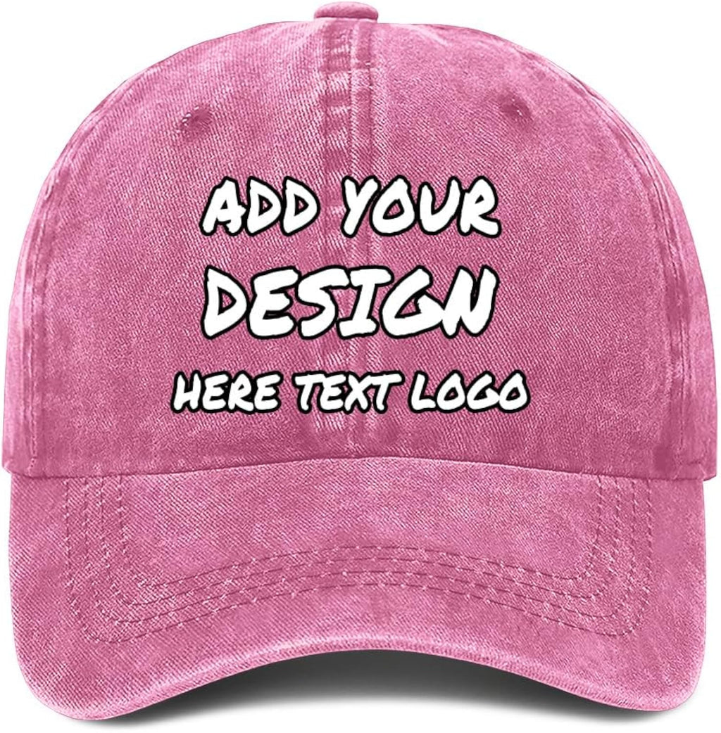 Bulk Custom Hat for Men & Women Design Your own hat Design Your Own Custom Baseball Caps Custom Hats