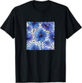 Periwinkle Flower Watercolor Pattern Merch