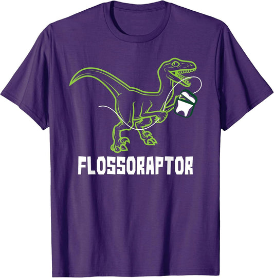 Flossoraptor Funny Pediatric Dentist Gifts Co.
