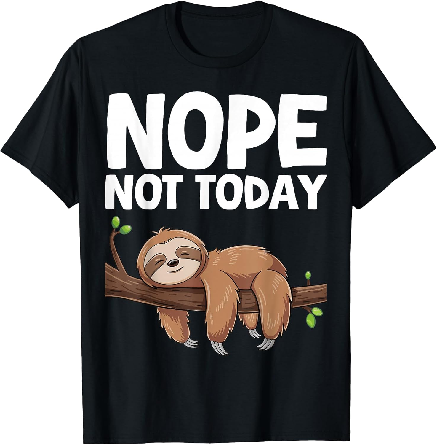 Lazy Napping Sloth Cute Introvert