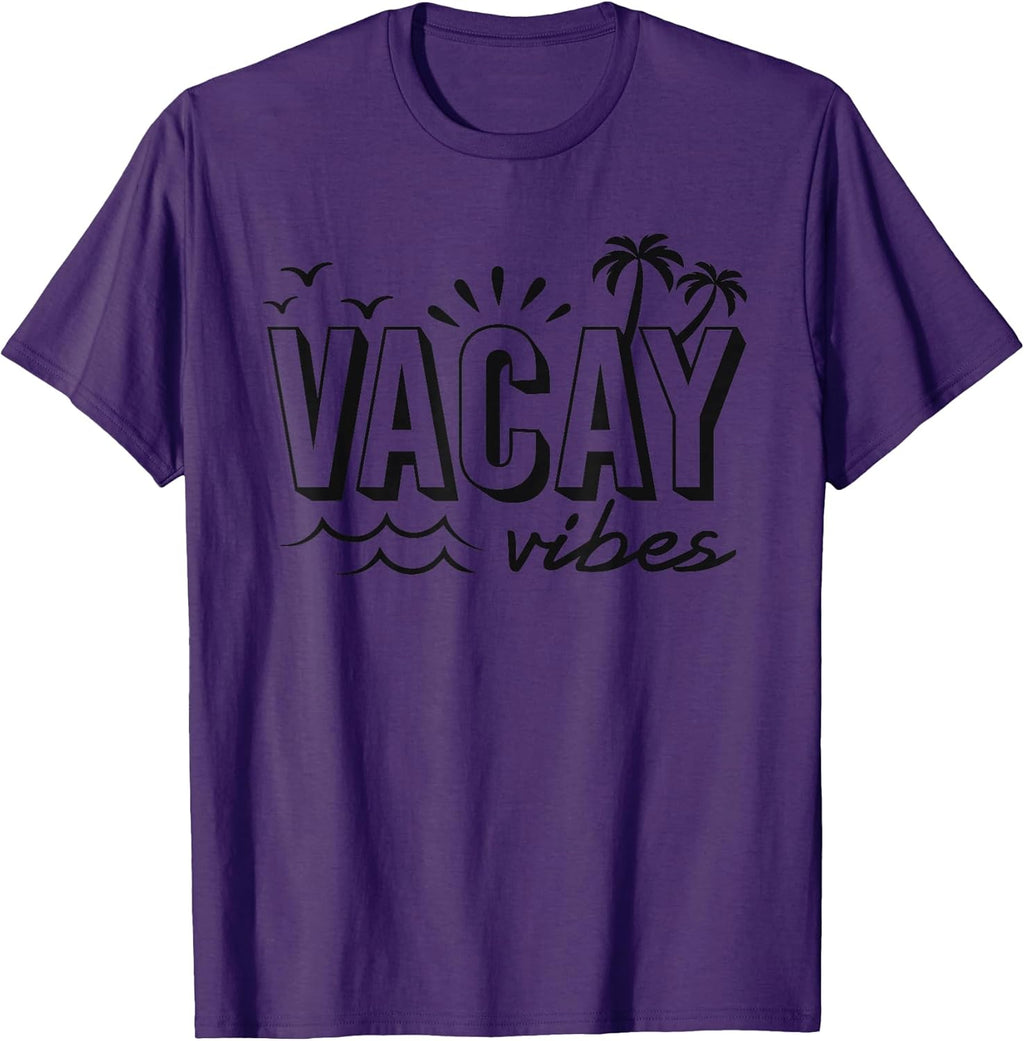 Beach Summer Vacay Vibes Vacation Tee