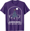 Funny Summoning The Holiday Spirit Tee Shirt